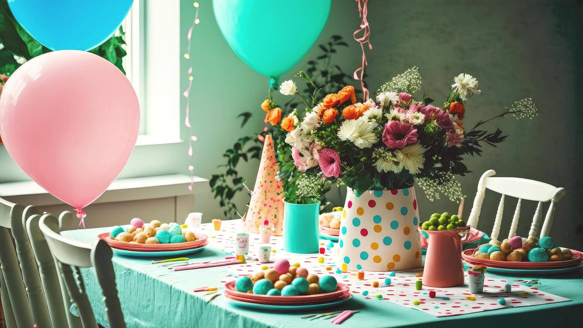 Throwing birthday party? 5 ways to decorate your house