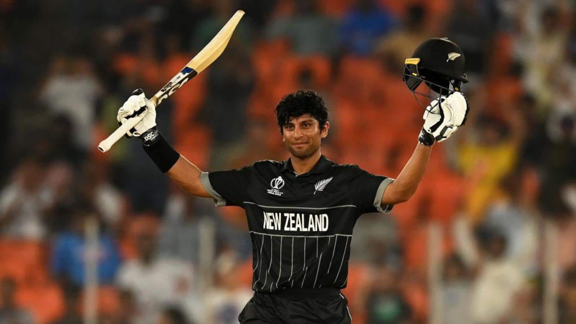 Rachin Ravindra equals this World Cup record of Kane Williamson