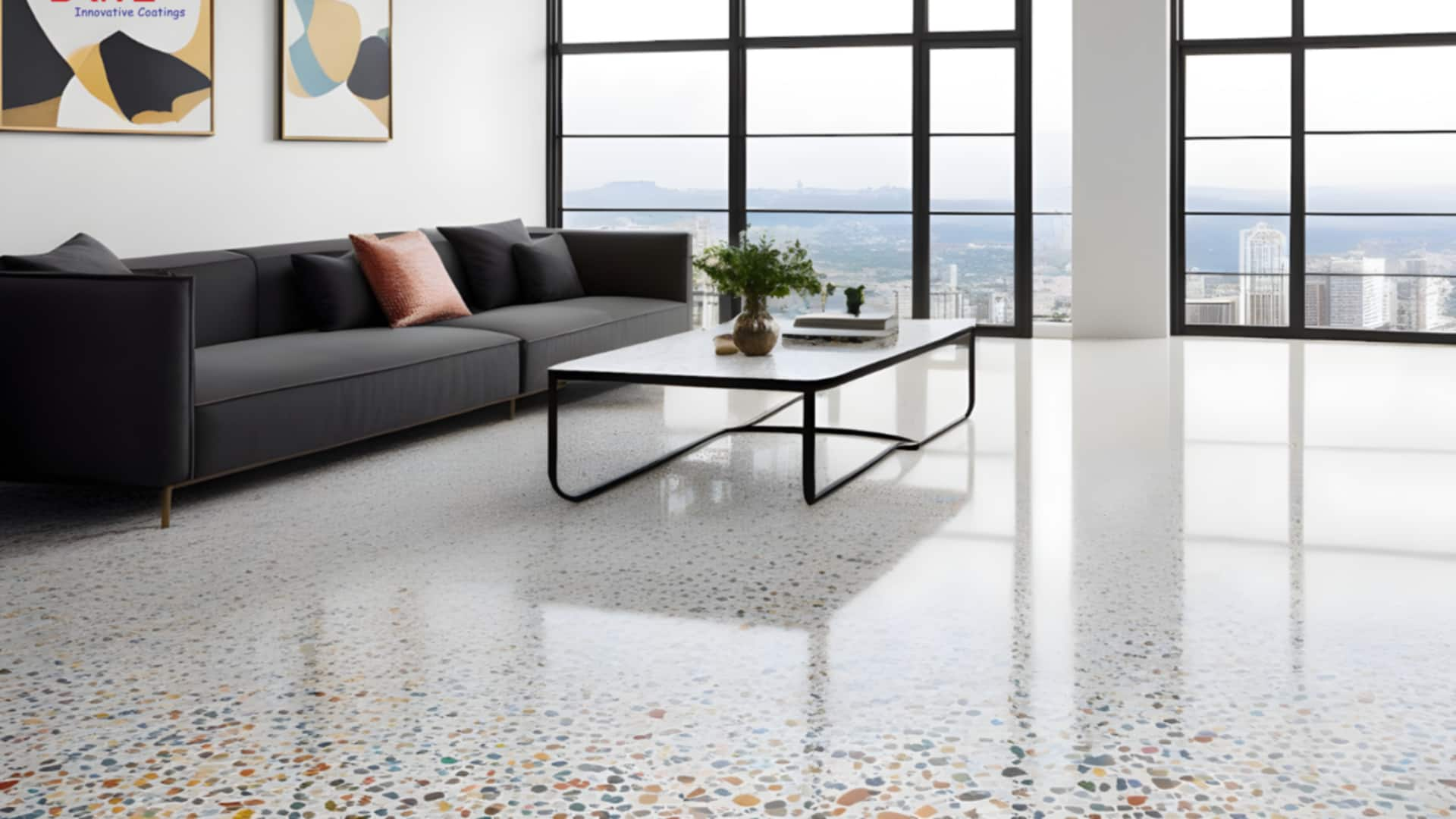 The enchanting art of making terrazzo flooring