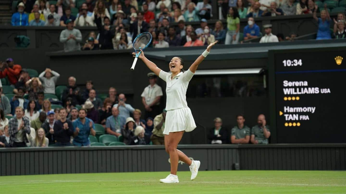 2022 Wimbledon: Who is 24-year-old Harmony Tan?