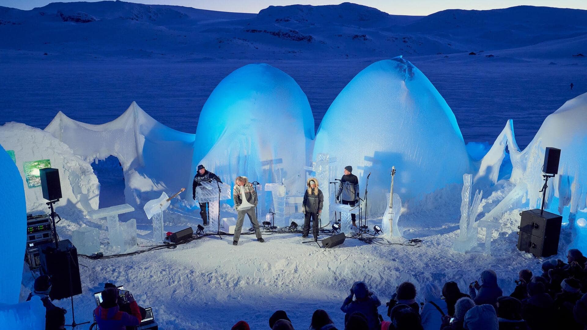 Arctic Ice Music Festival: Frozen soundscapes encounter