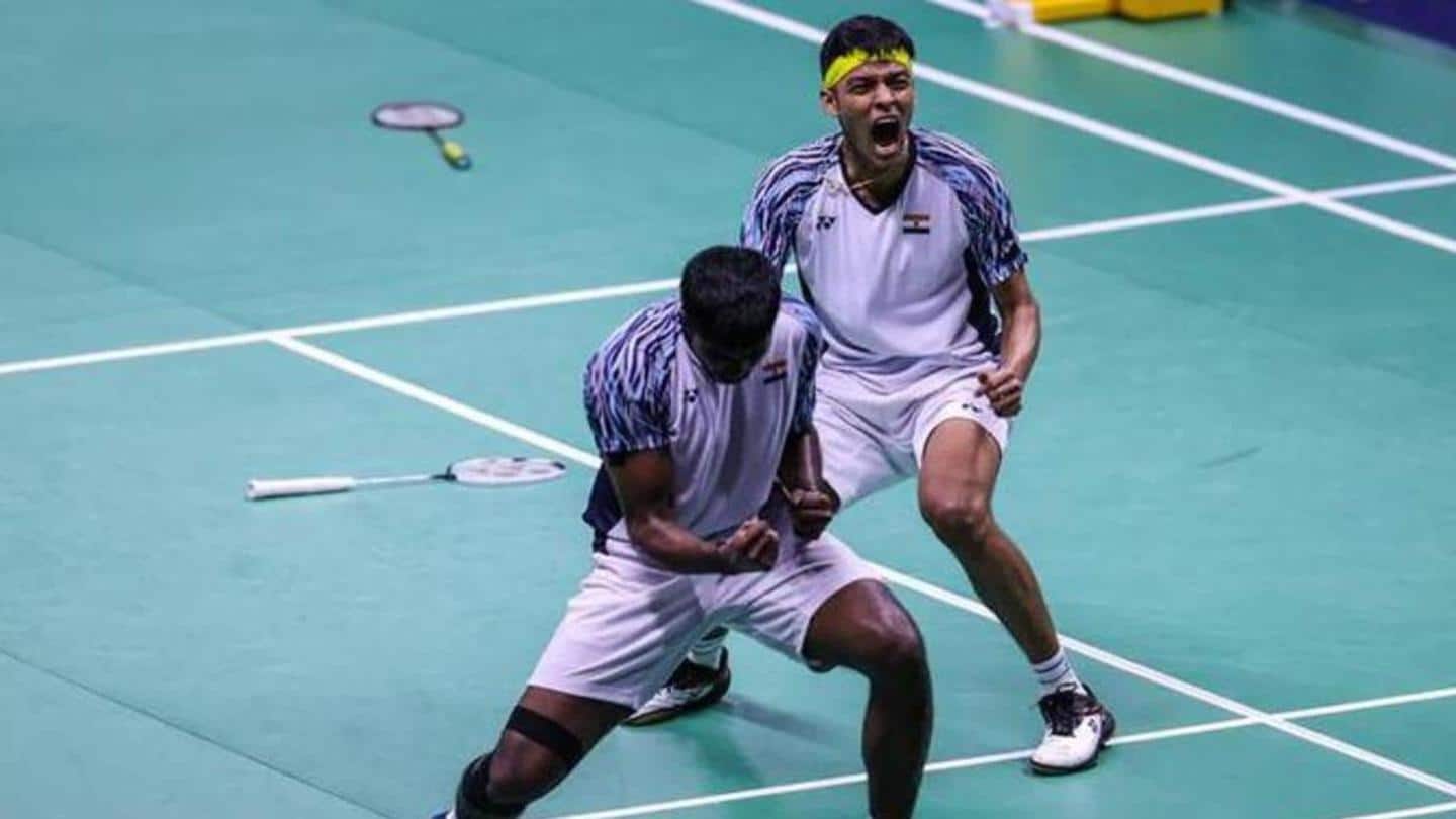 Badminton, French Open India's Satwiksairaj and Chirag reach semifinals