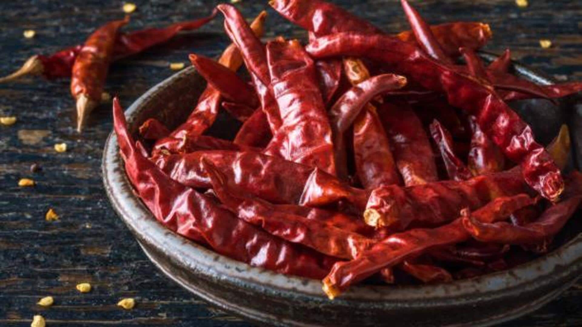 Dried chillies: A versatile pantry essential 
