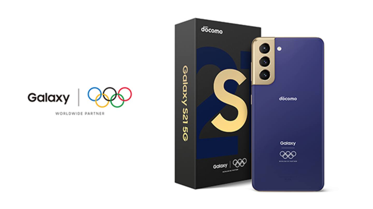 Samsung Galaxy S21 5G Olympic Games Edition unveiled in Japan