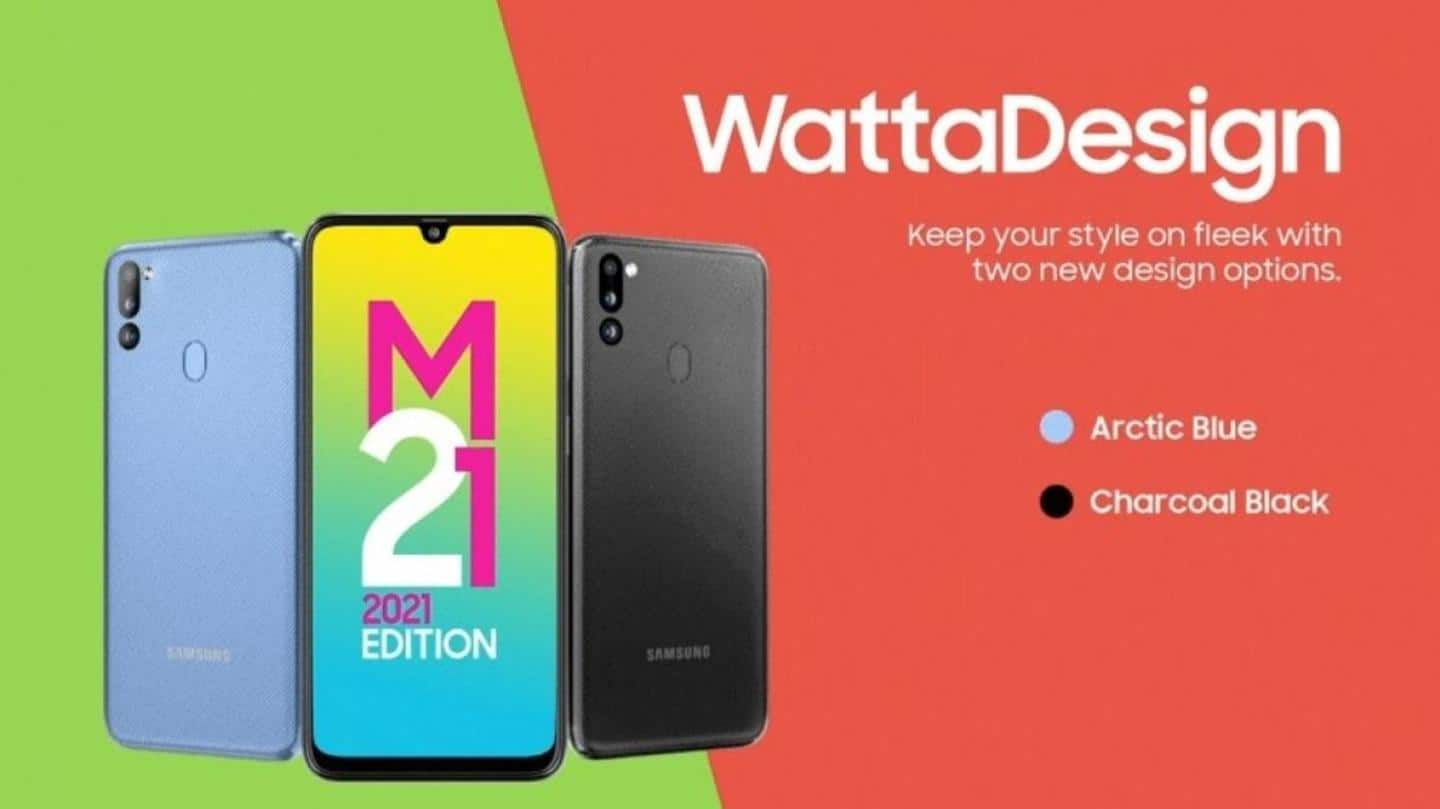 Samsung Galaxy M21 21 Edition Goes Official At Rs 12 500 Newsbytes