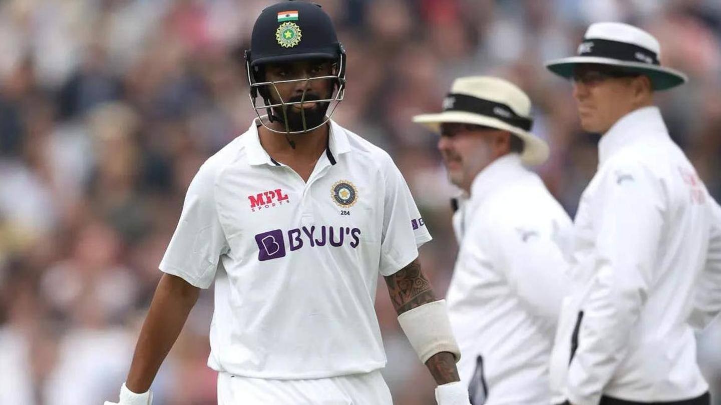 England vs India: Rahul fined for showing dissent toward umpires