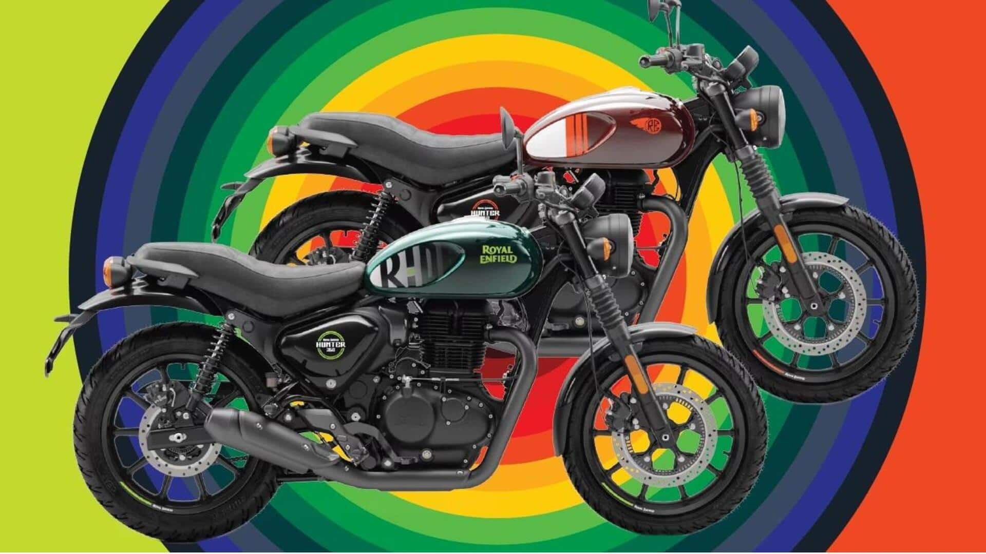 Royal Enfield Hunter 350 now available in two new colors