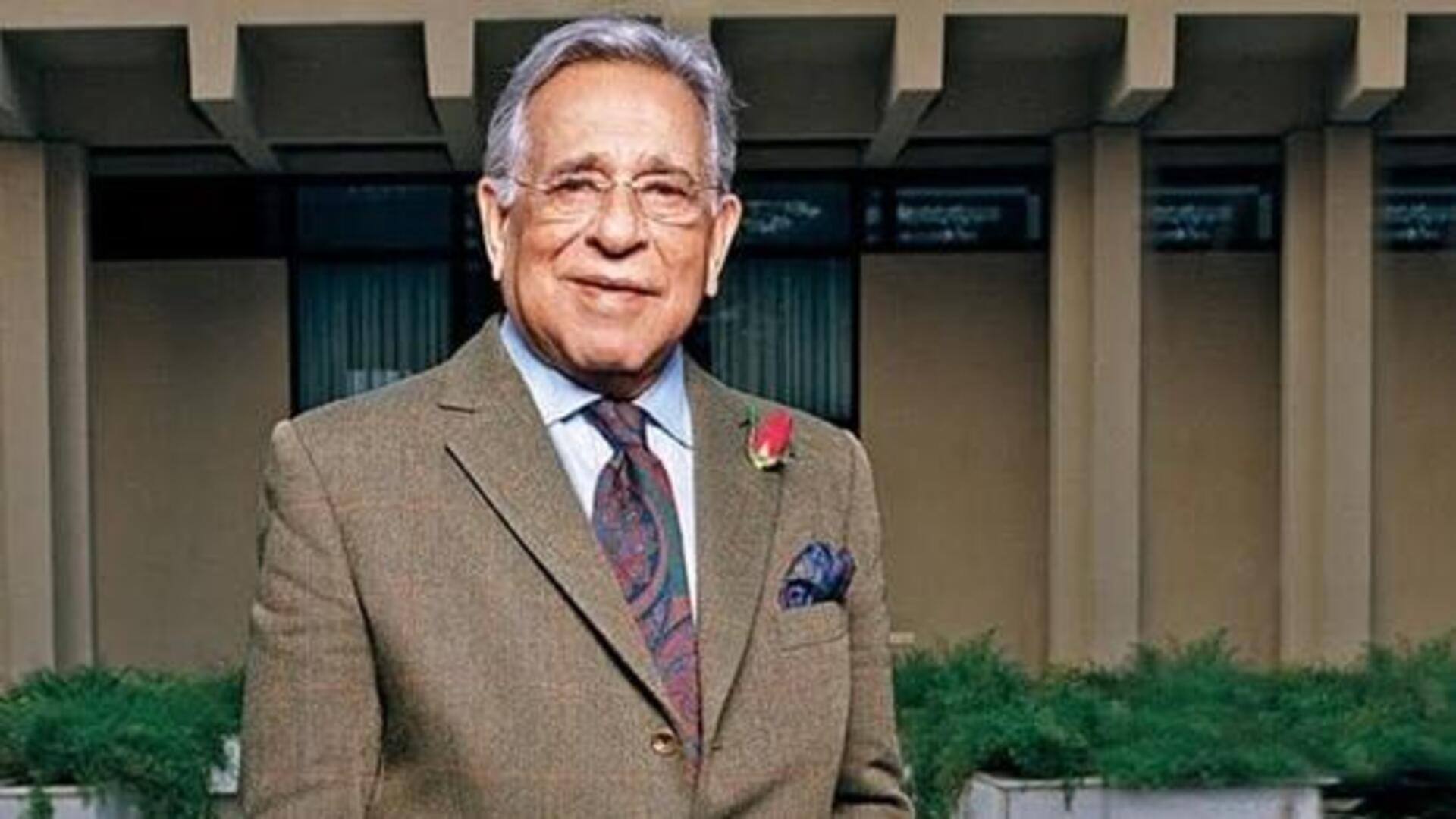 PRS Oberoi, stalwart of Indian hospitality, passes away at 94