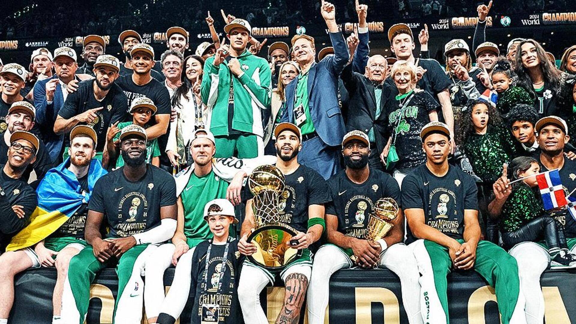 NBA: Highlights of 2023-24 Boston Celtics' championship-winning season