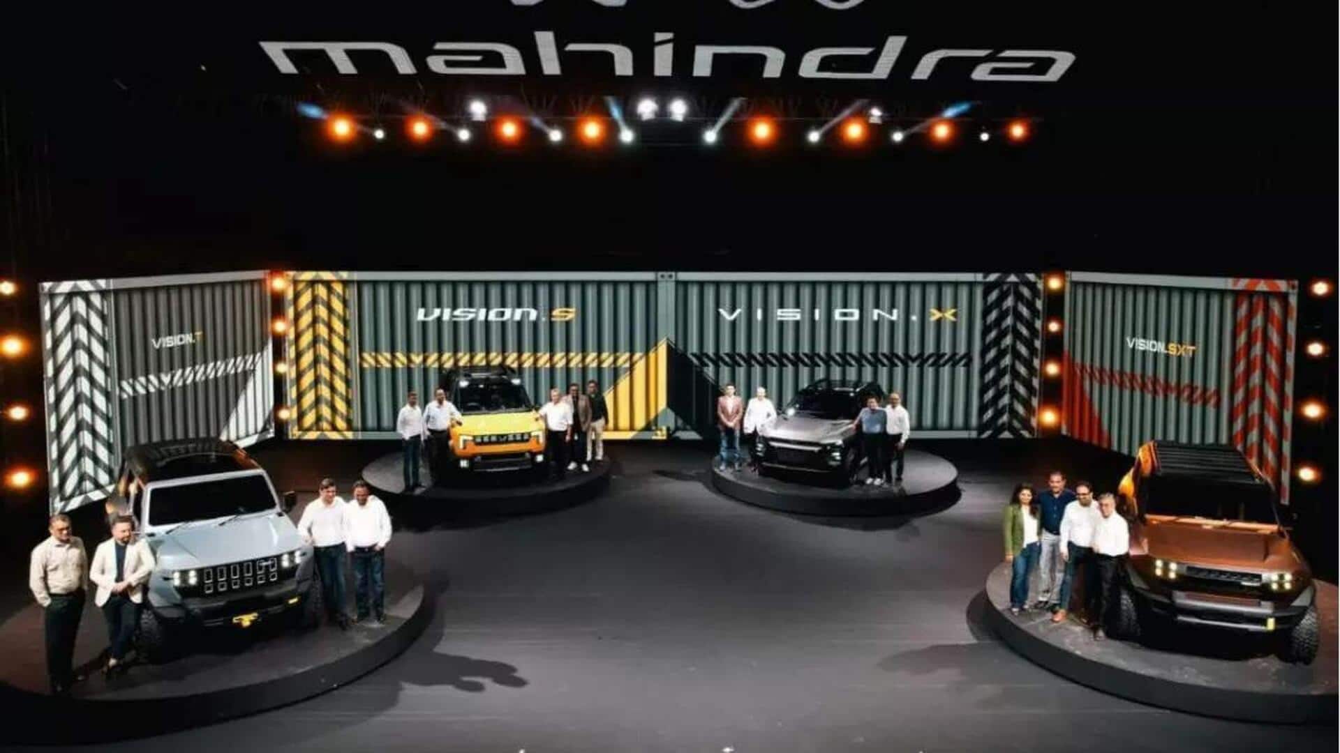 Mahindra's new concept SUVs look bold, tech-savvy, and off-road ready