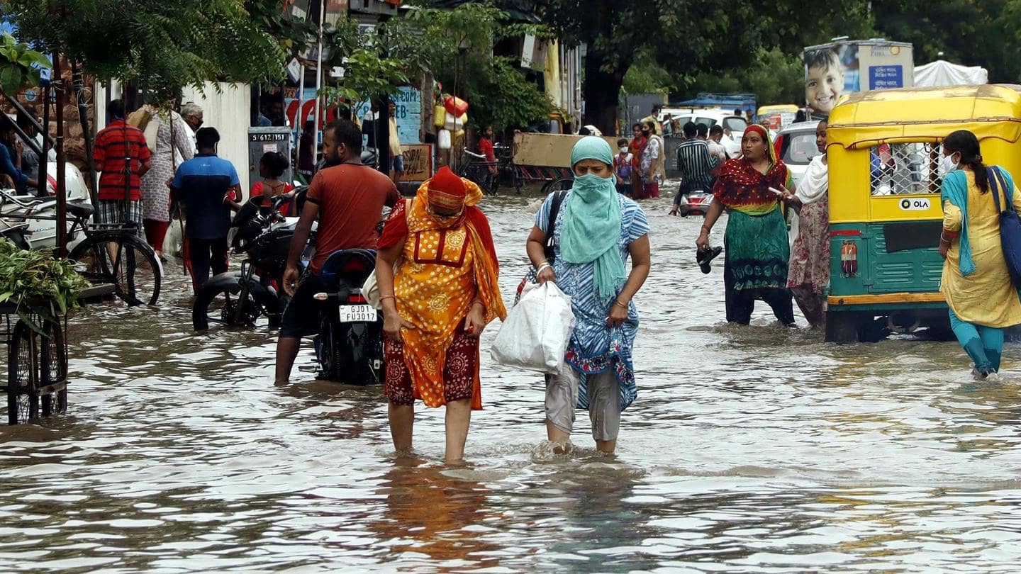 Incessant rain causes flooding in parts of Rajasthan