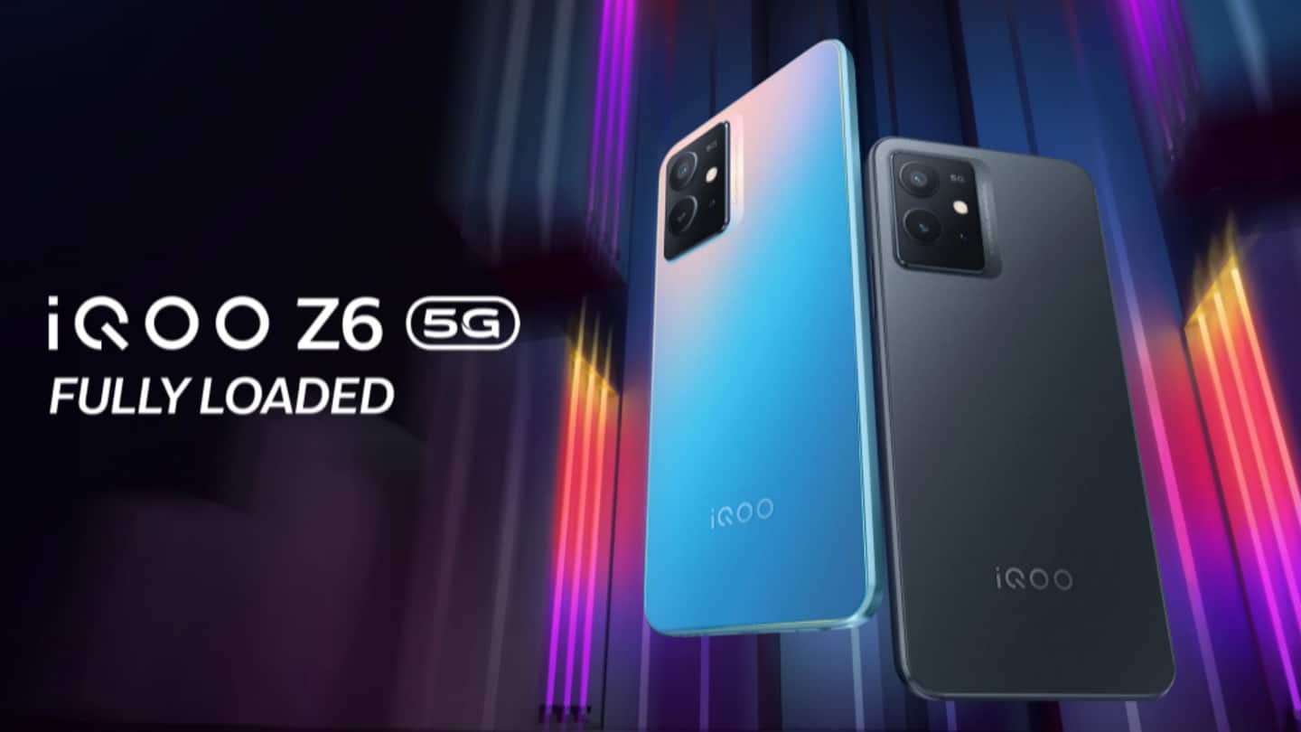 iQOO Z6 5G launched in India at Rs. 15,500