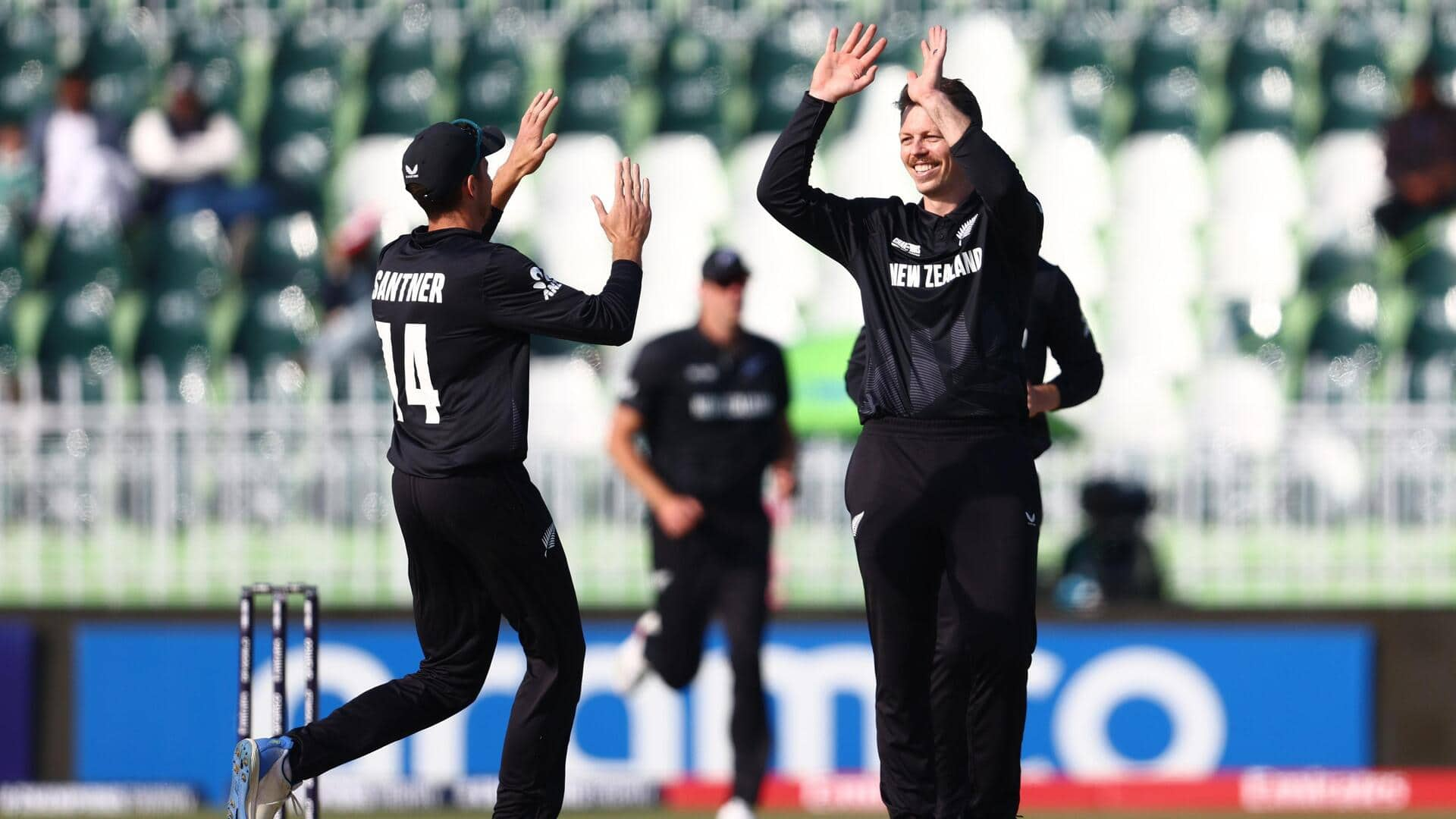 Michael Bracewell records best Champions Trophy figures for NZ spinner