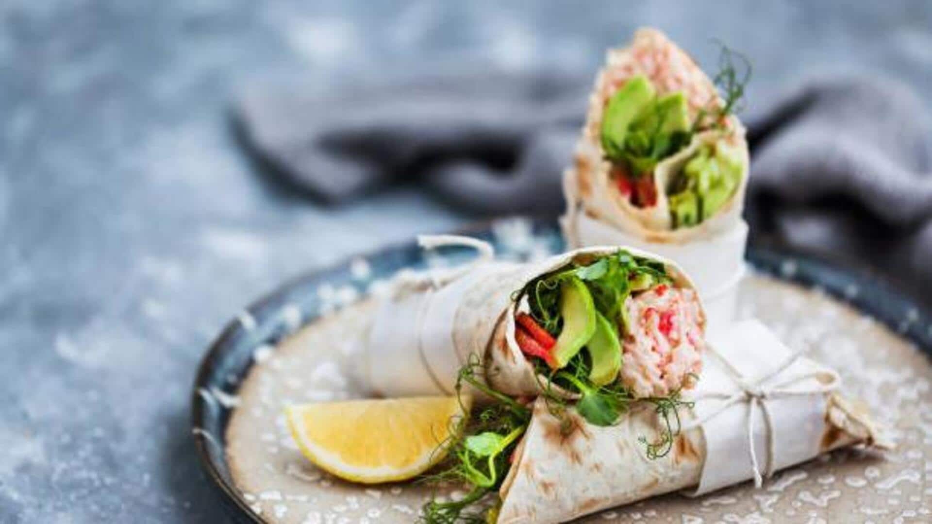 5-minute breakfasts: Spicy avocado stuffed pitas
