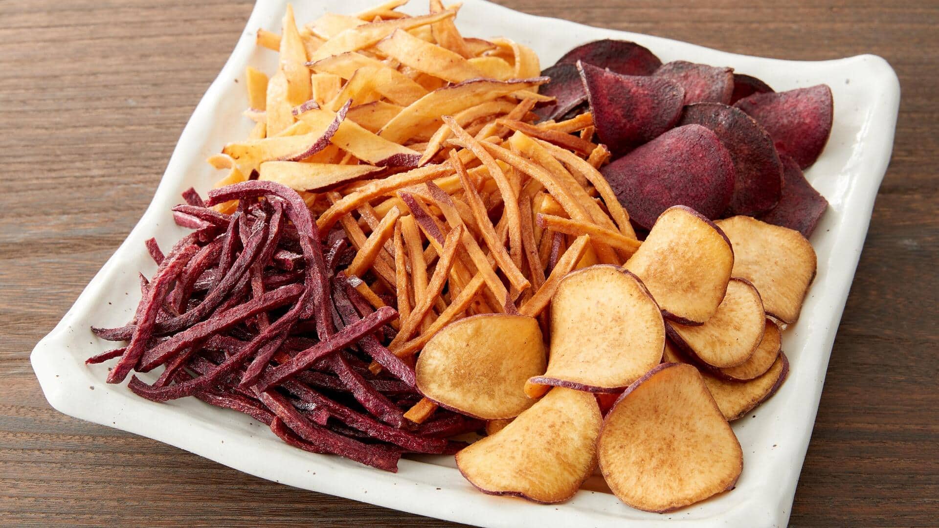 Sweet potato lovers, these snacks are for you!