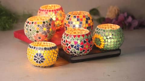 Mosaic candle holders: A DIY guide