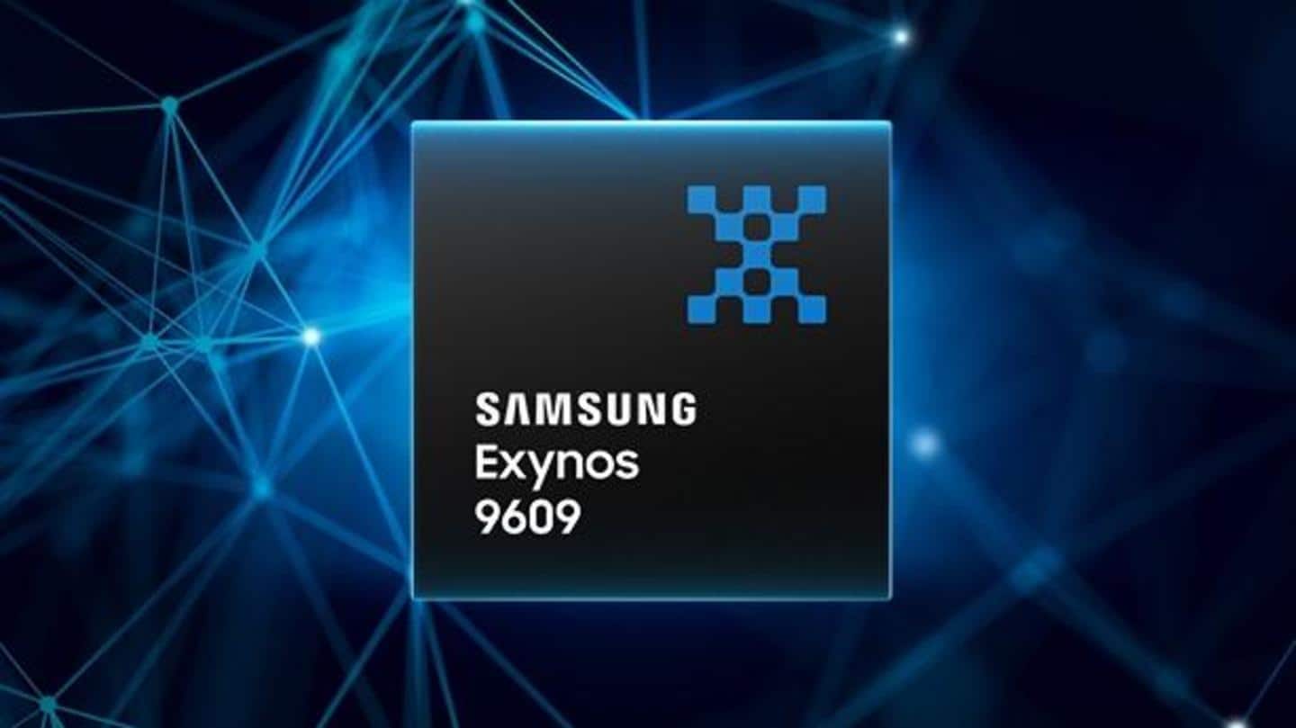 It is fueled by an Exynos 9609 processor