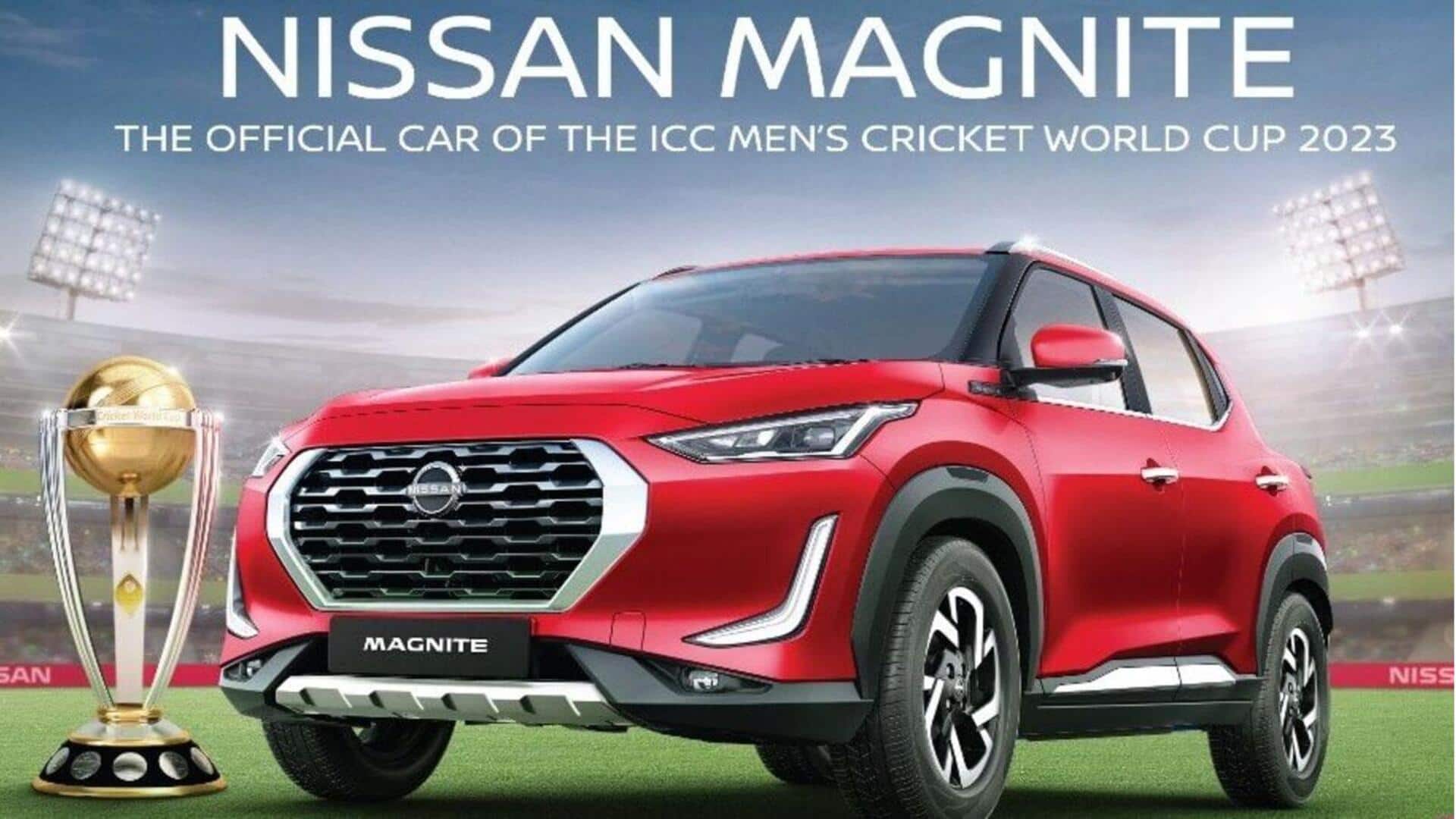 Nissan Magnite becomes official car of ICC Cricket World Cup