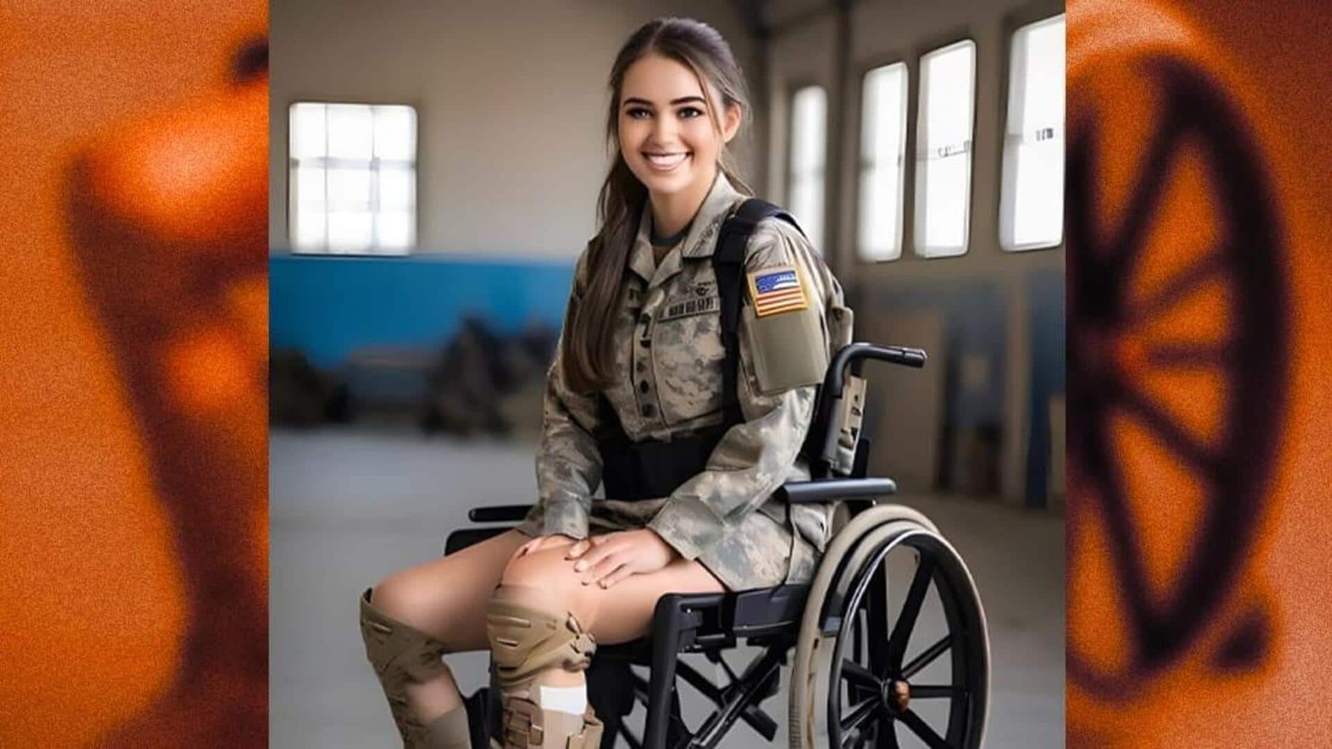 AI image of disabled veteran sparks viral reaction on Facebook