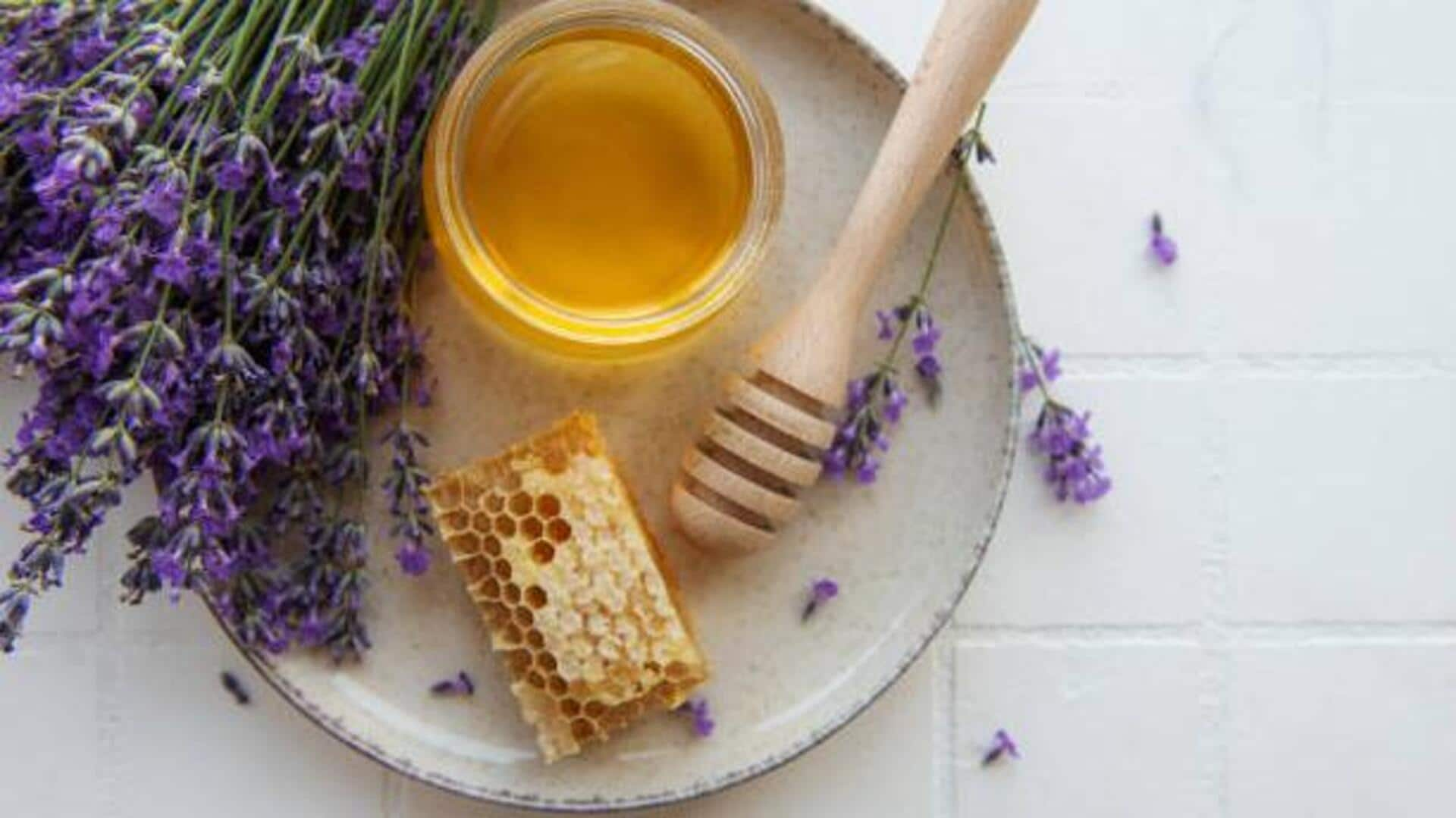 Elevating skin radiance with lavender honey