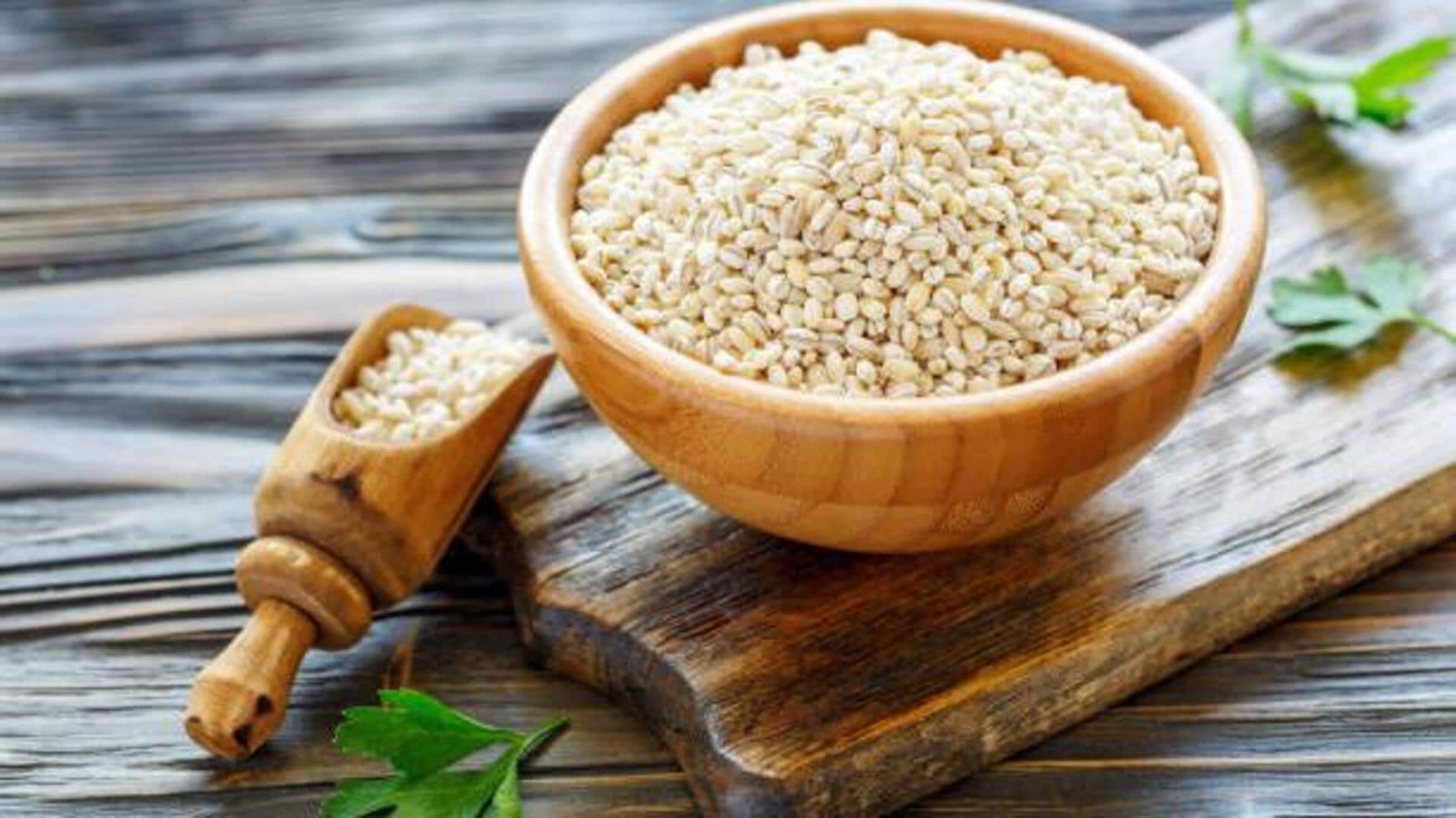 Who knew? Pearl barley can make breakfast this tasty