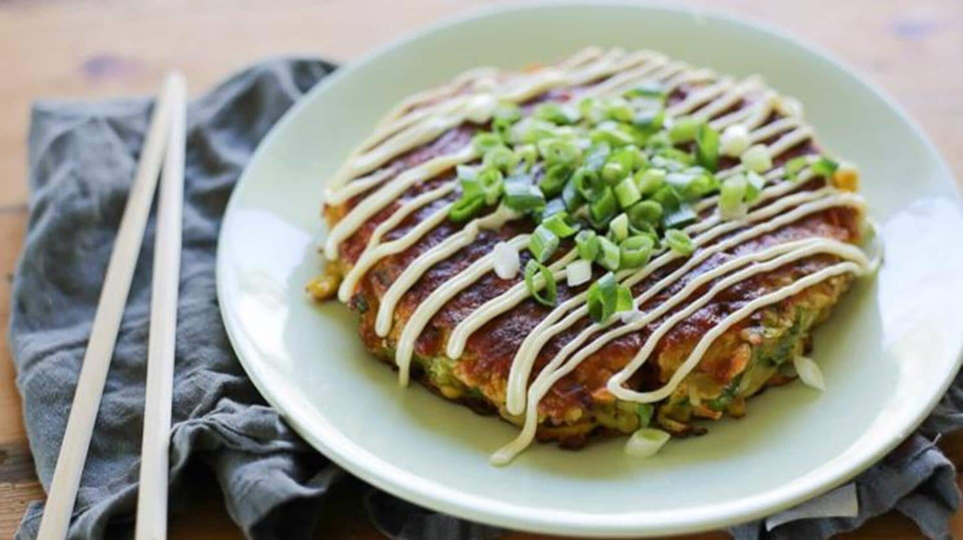 Cook this palatable Japanese okonomiyaki at home