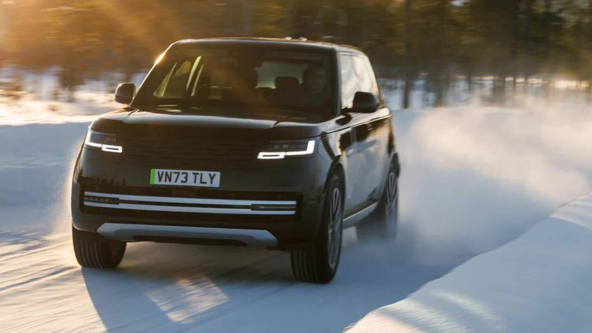 Range Rover previews its first all-electric SUV