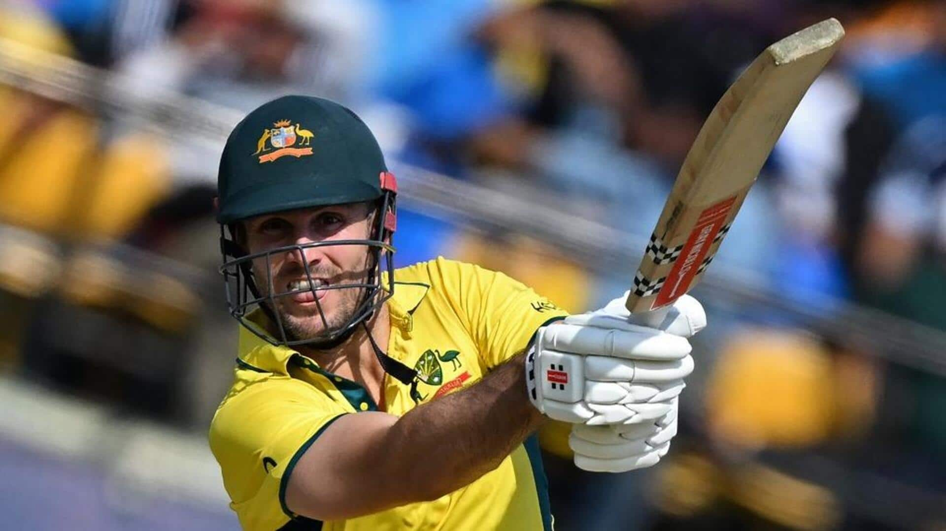 2nd ODI, Mitchell Marsh registeres 60-run knock versus England: Stats