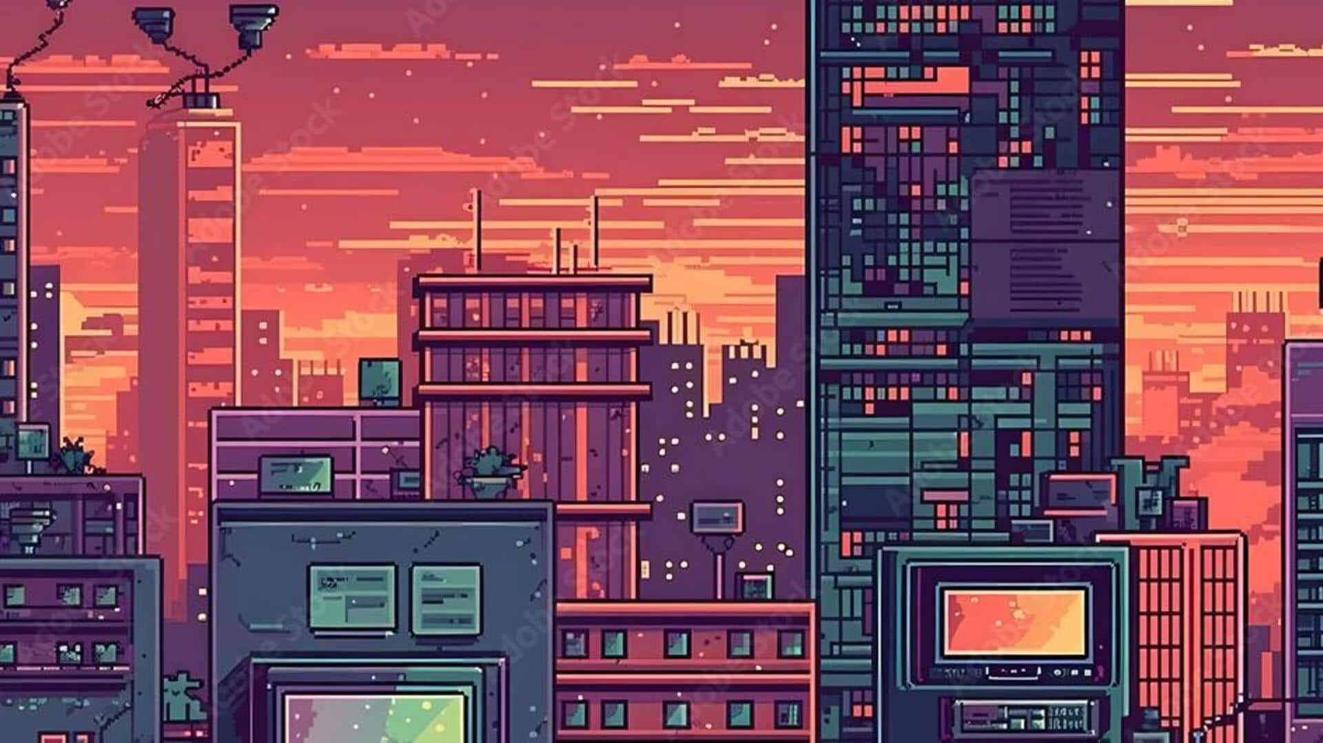 Crafting narratives with digital pixel artistry