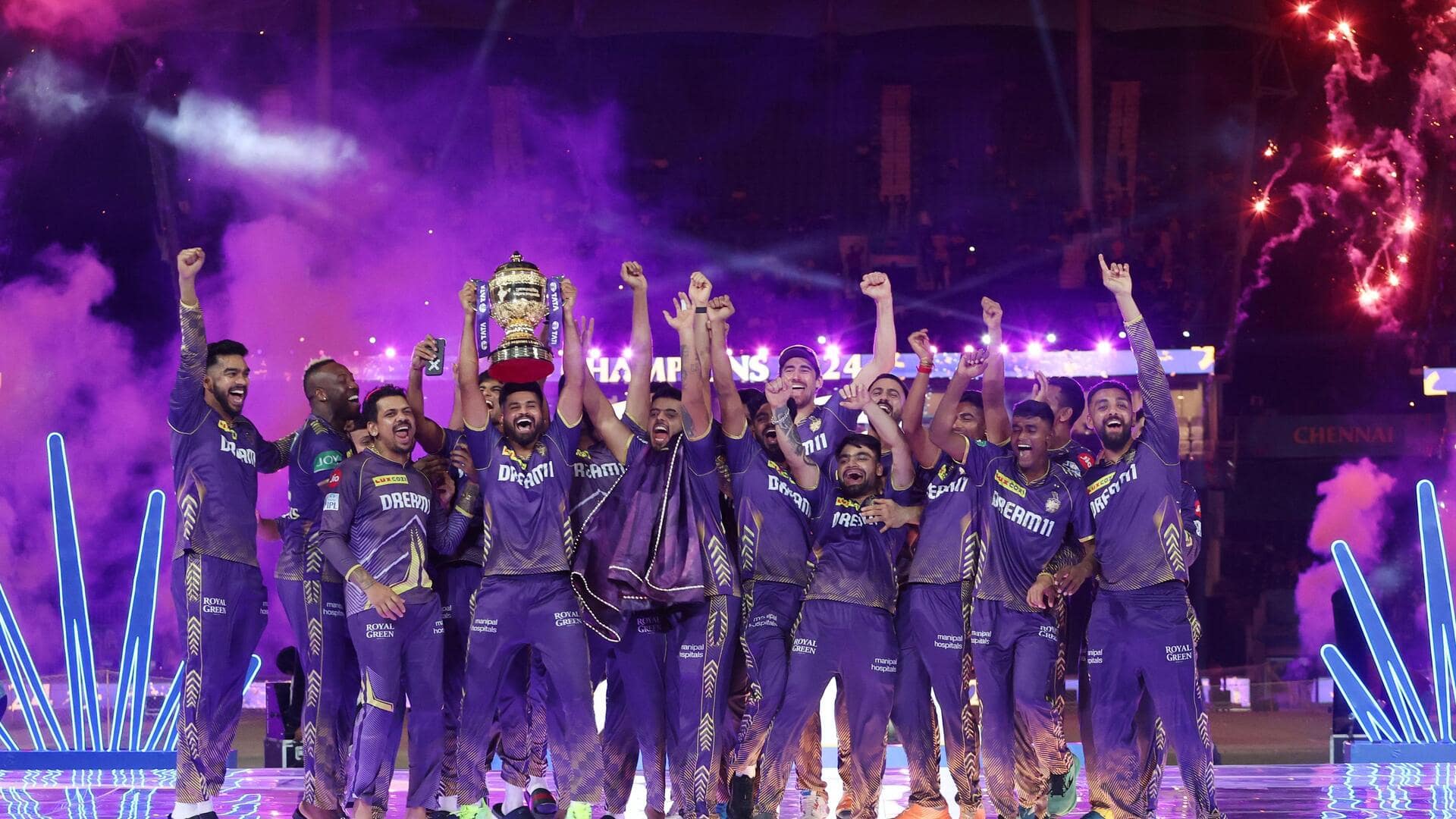 KKR named 'Club of the Year' at Indian Sports Honours