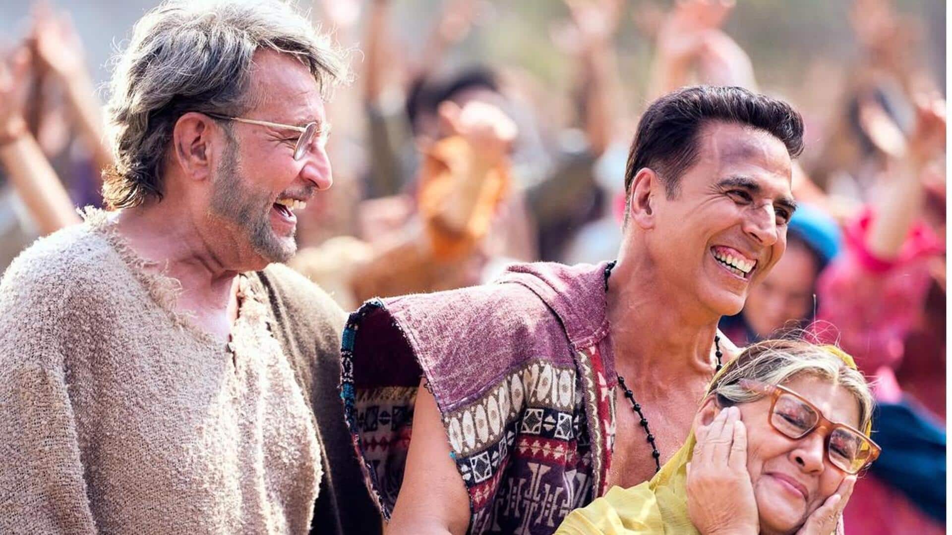 Akshay thanks Farida Jalal-Kiran Kumar for 'Welcome to the Jungle'
