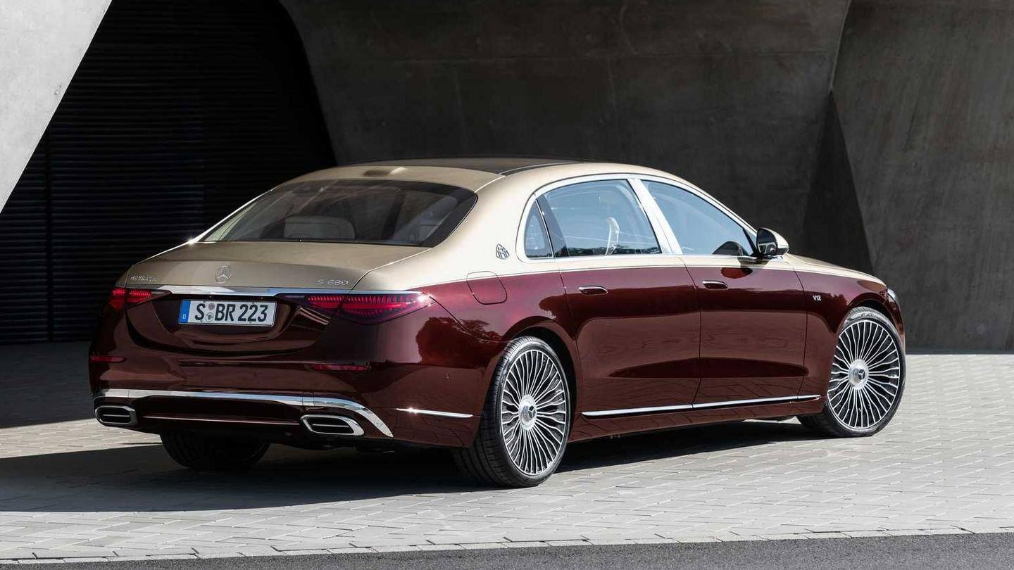 Mercedes Maybach S Class S680 With A V12 Engine Revealed Newsbytes