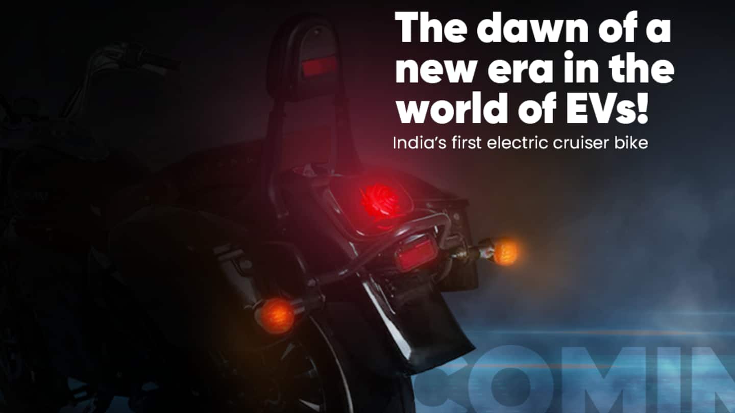 India's first electric cruiser bike tipped to debut this week