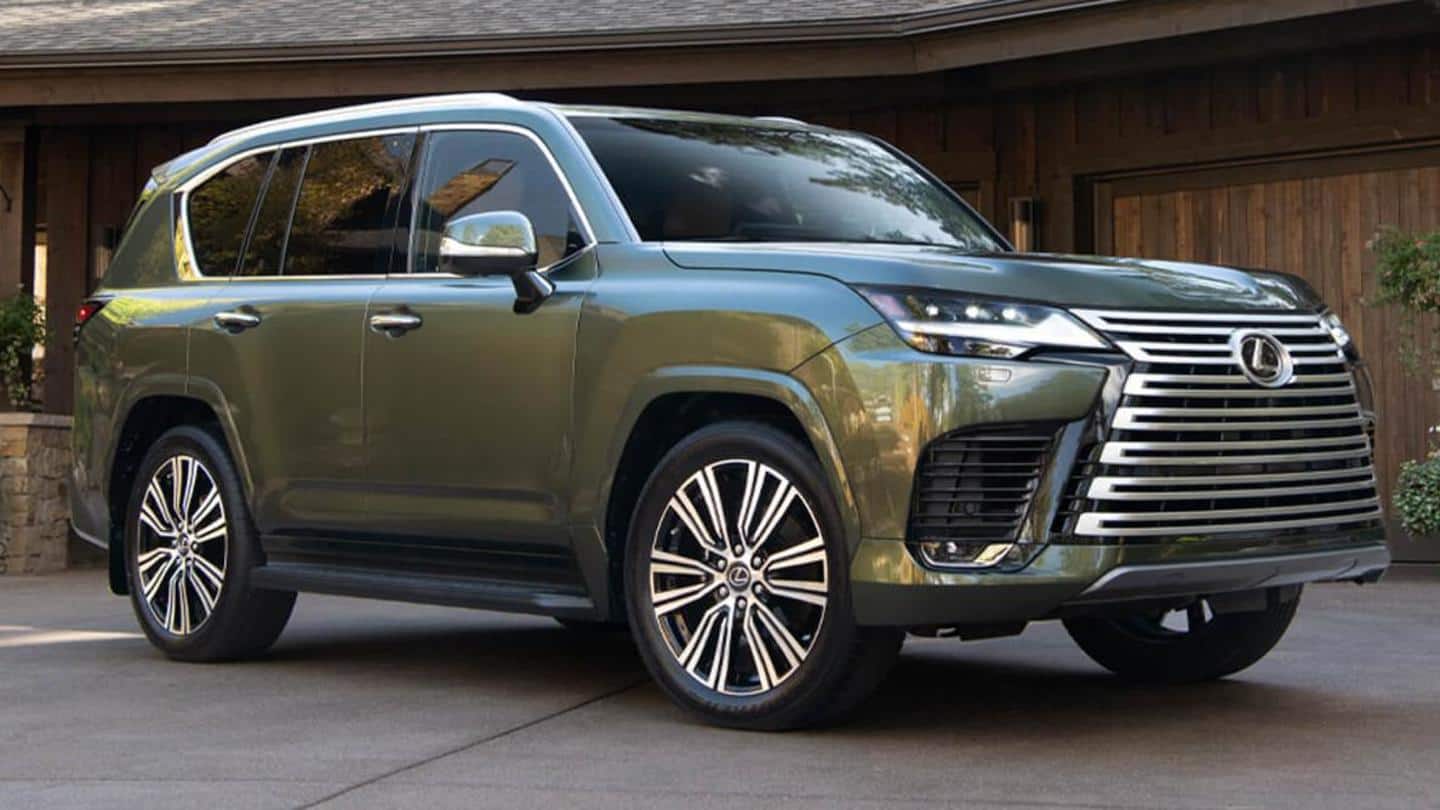 Lexus LX500d to be launched next month; bookings now open