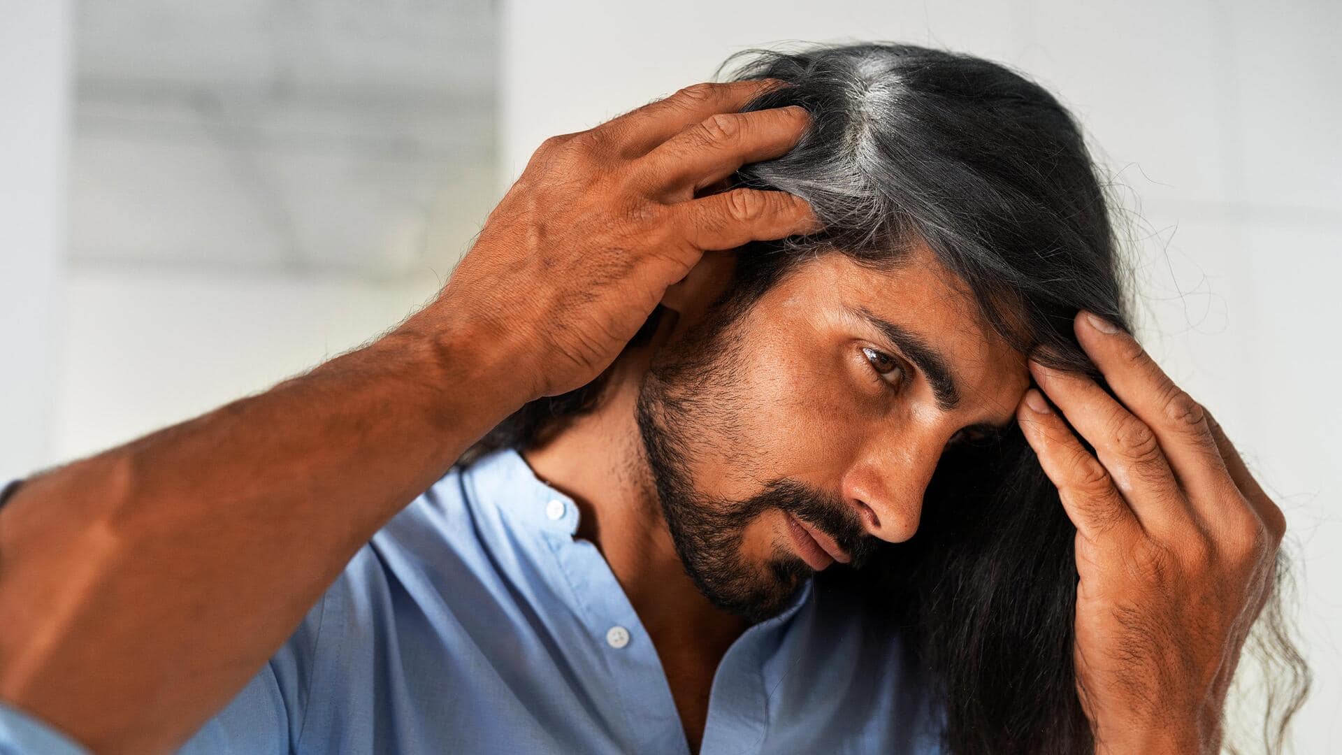Ayurveda can help reduce the graying of hair. Here's how