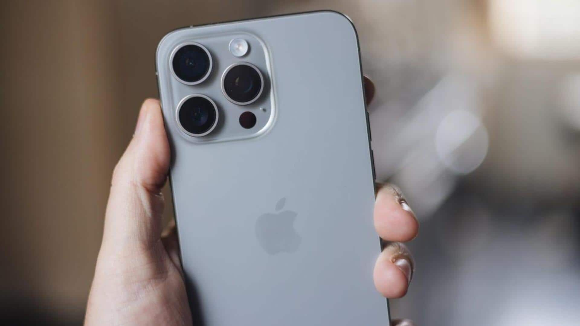 iPhone 16 Pro series to offer 4K recording at 120fps