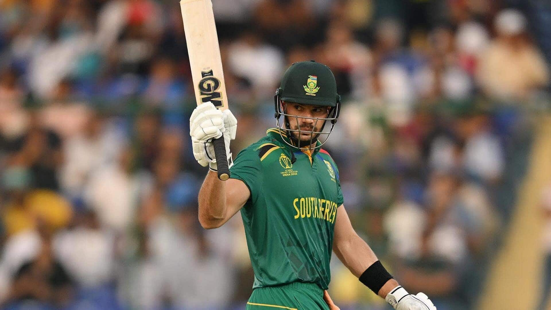 Aiden Markram records fastest Champions Trophy fifty by SA batter