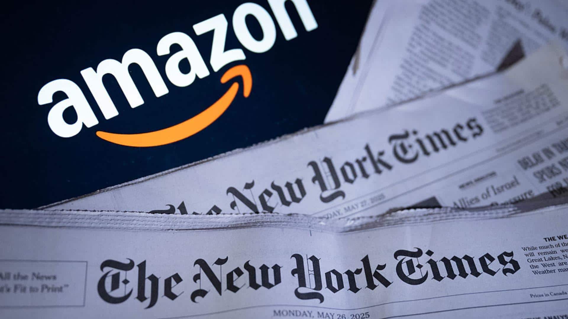 Amazon strikes its first AI-content deal with New York Times Amazon strikes its first AI-content deal with New York Times