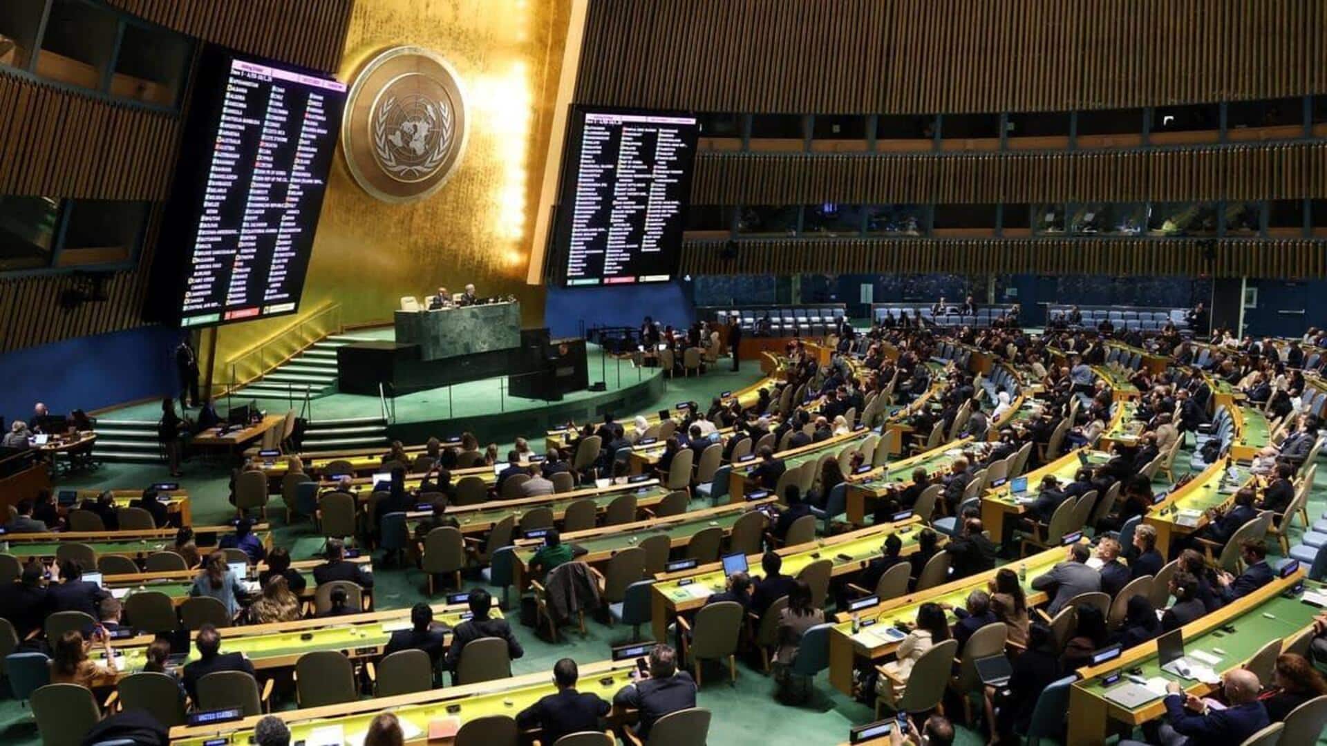 'Steeped in terrorism...serial loan borrower': India blasts Pakistan at UN 'Steeped in terrorism...serial loan borrower': India blasts Pakistan at UN