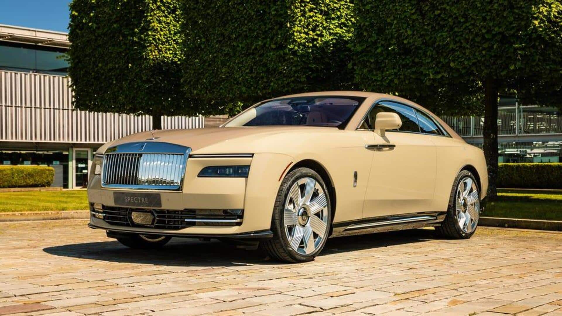 This one-off Rolls-Royce Spectre is dedicated to a pet dog