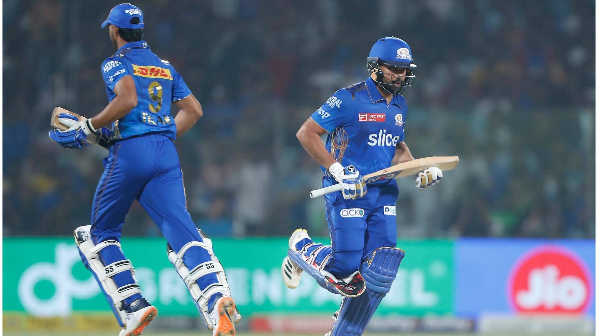Rohit guides MI to their first win of IPL 2023 