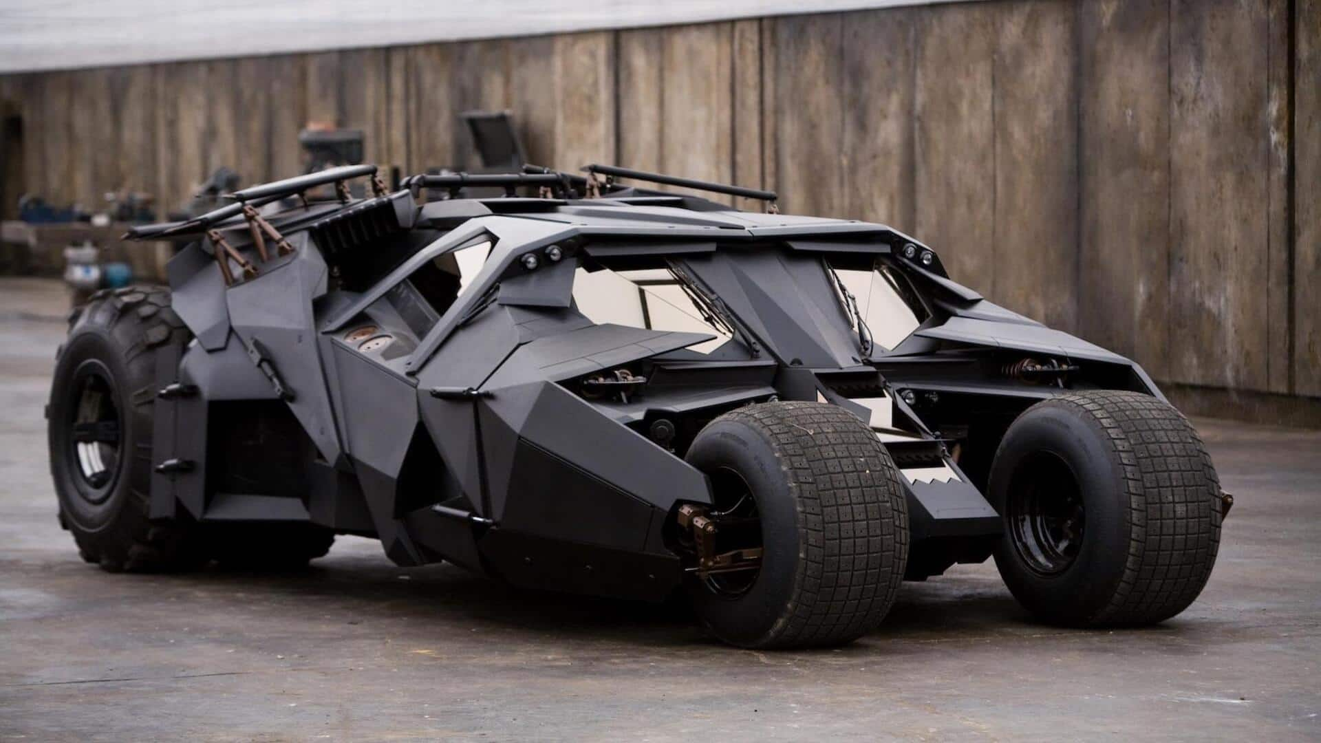 For $3M, you can now own a working Batmobile! 