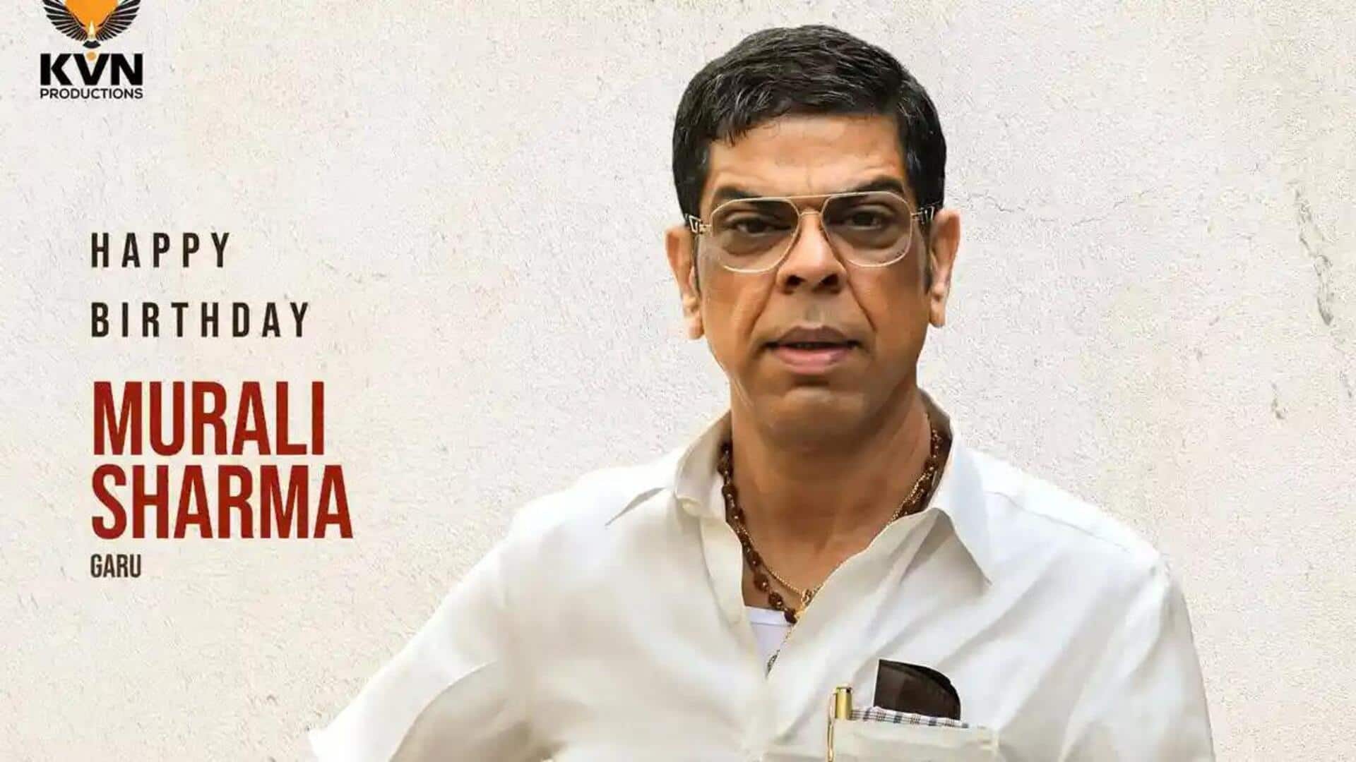 Murali Sharma joins Chiranjeevi's 'Mega 158' cast