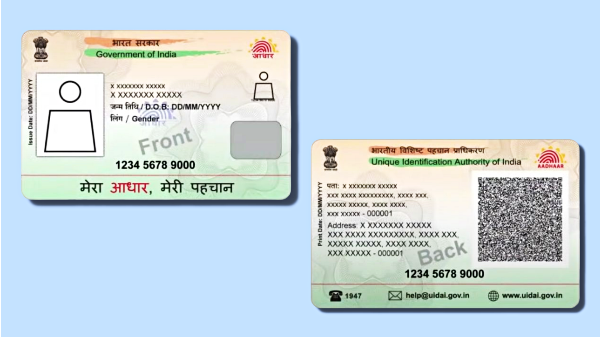 Aadhaar Pvc Card Size In Mm