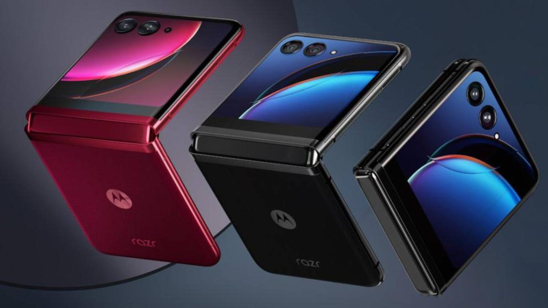 Motorola RAZR 40 Ultra's India debut set for July 3