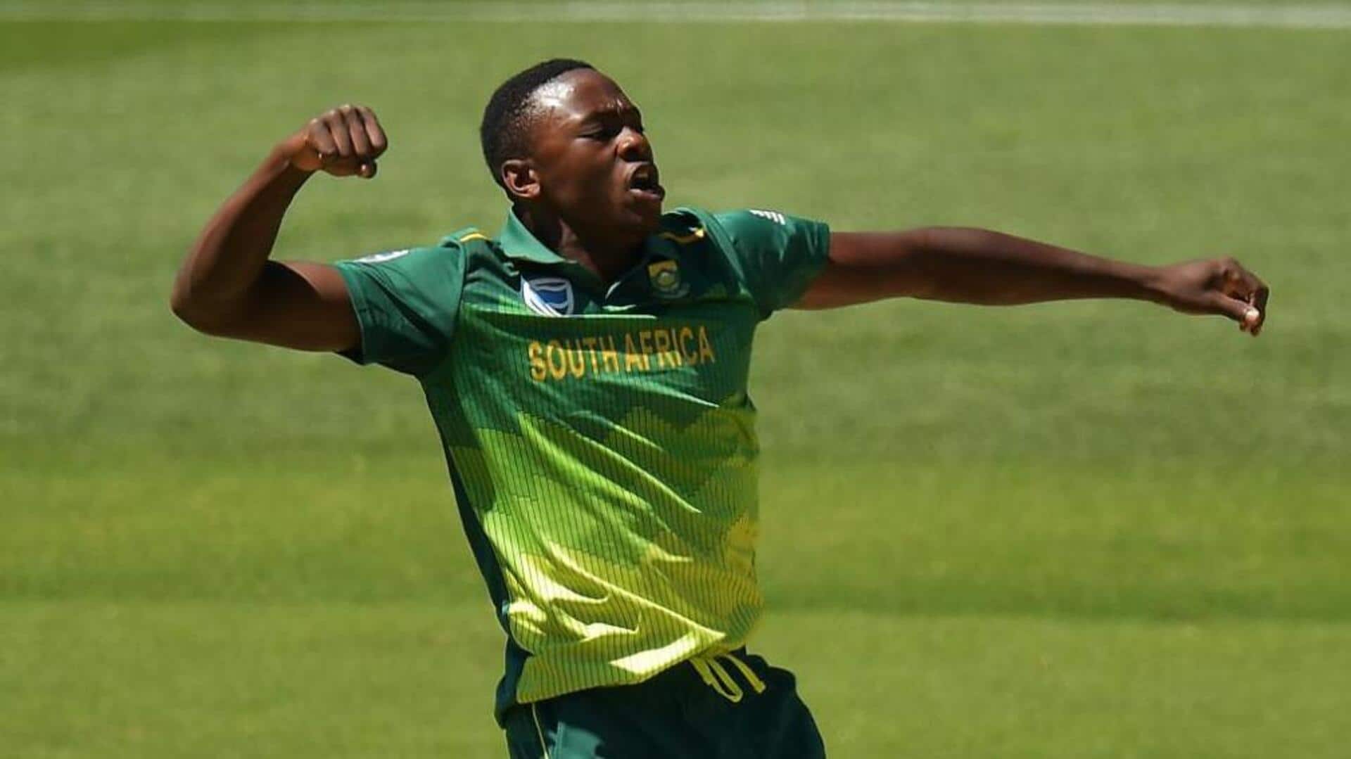 Kagiso Rabada completes 150 ODI scalps for South Africa: Stats