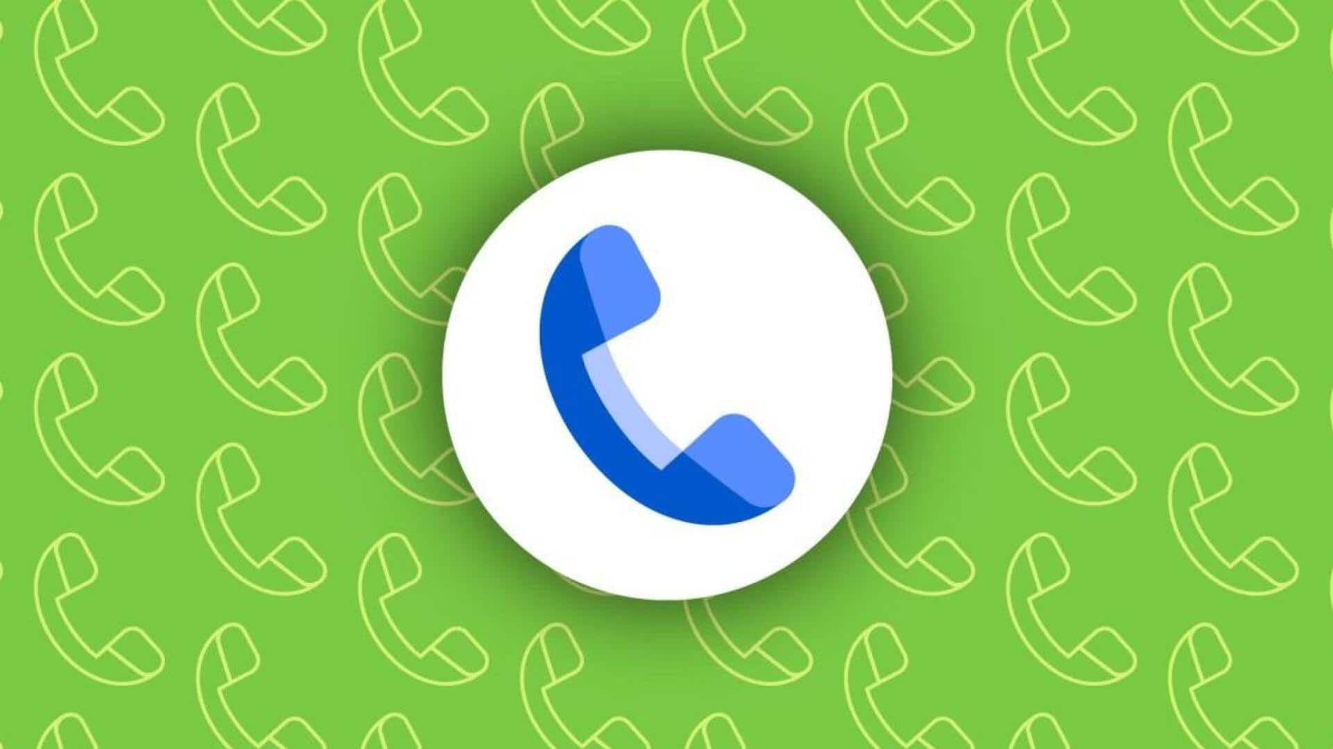 Google's Phone app gets new call history filters, search bar