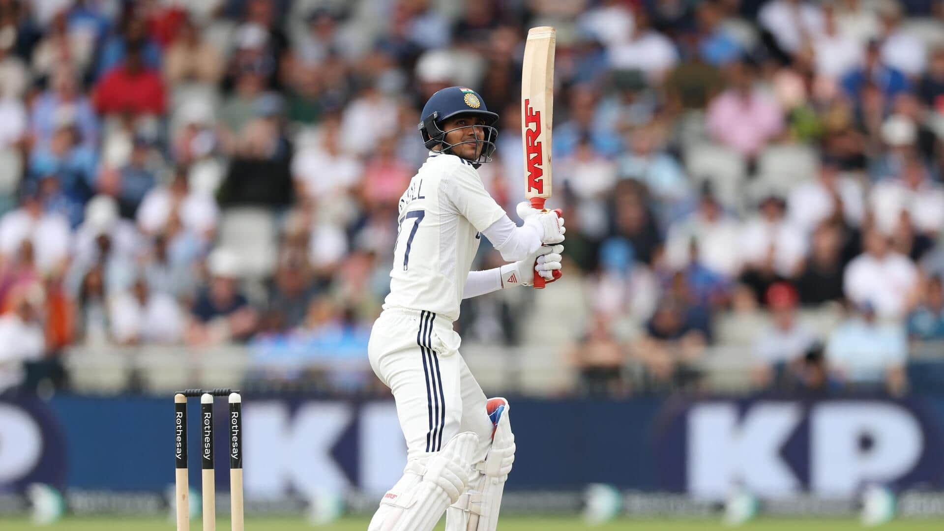 Shubman Gill becomes first Asian batter with this Test record Shubman Gill becomes first Asian batter with this Test record
