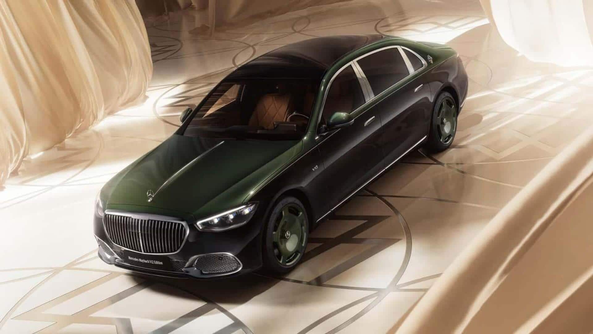 Mercedes-Benz celebrates V12 engines with a limited-run Maybach S-Class