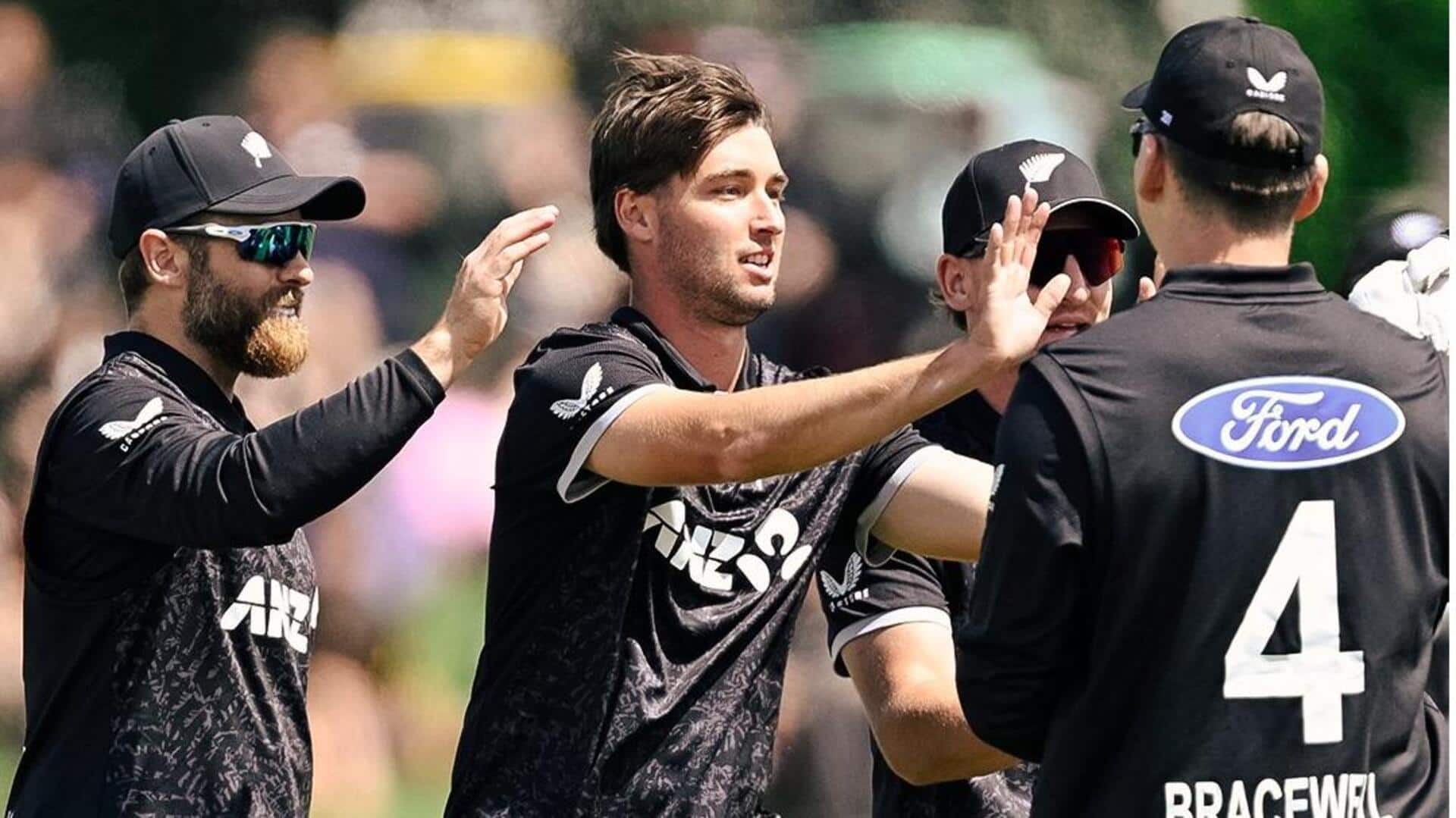 1st ODI: Zakary Foulkes rattles England with four-wicket haul